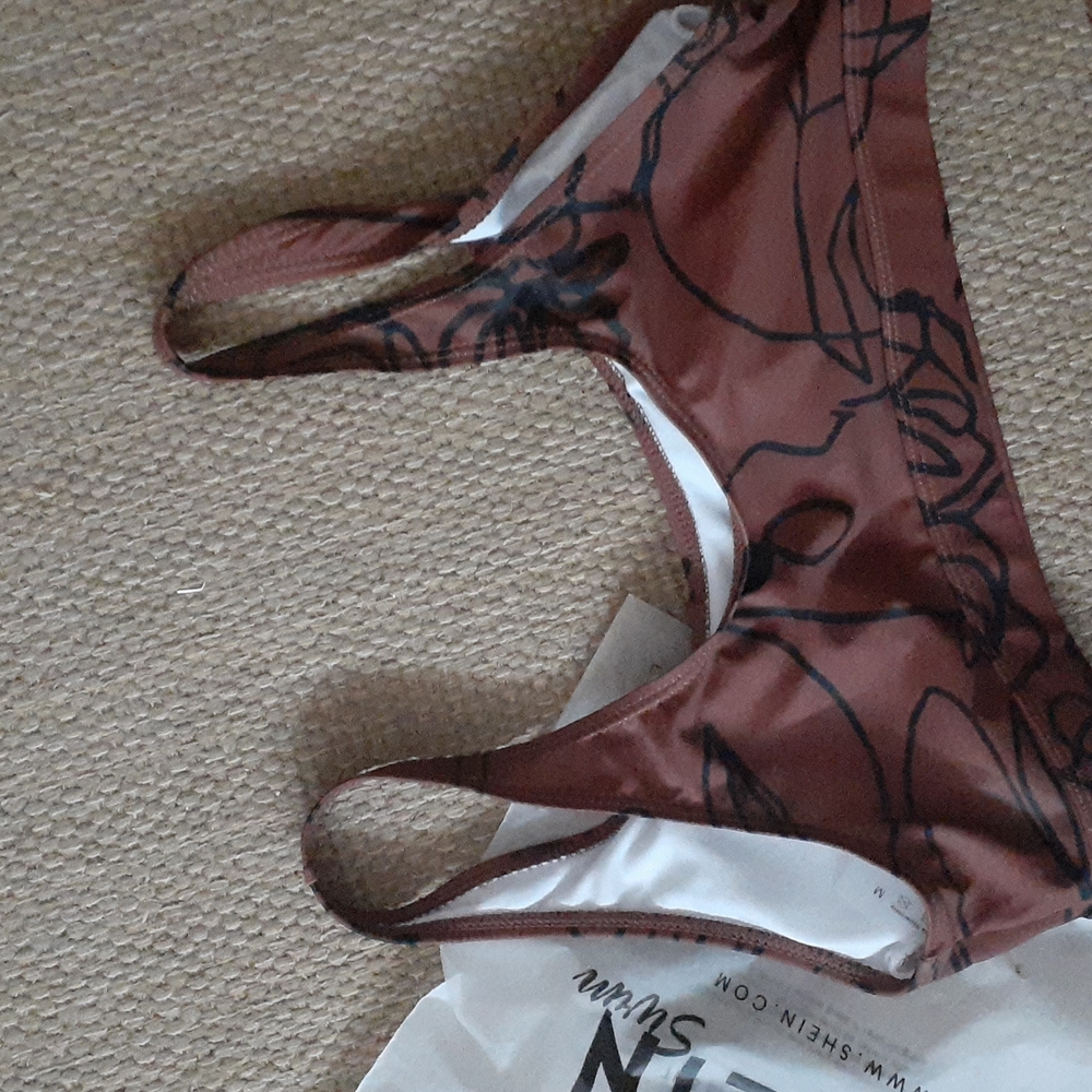⭐️ Host Pick⭐️ SHEIN Brown/Black 2 Piece Swimwear - Picture 6 of 6